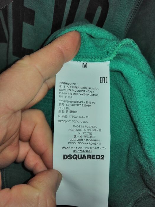 Dsquared 2 bluza barbateasca masura M