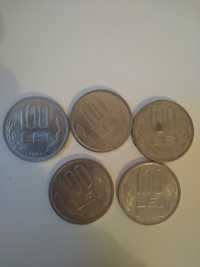Vand monede 100 lei Mihai Viteazu 1994,1993,1992,1991
