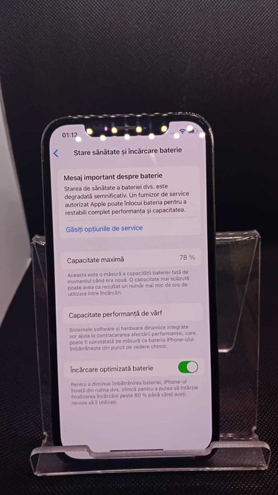 iPhone 12 Pro 128Gb bateria 78% Garantie 2 ani (b33245 ag15)