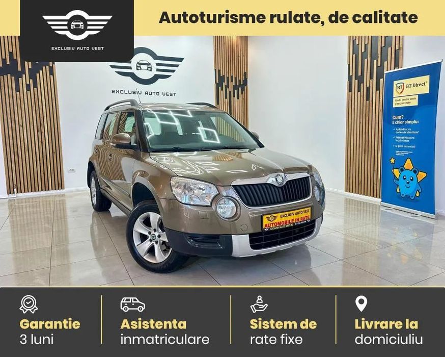 Skoda Yeti / Livrare / Garantie / Rate Fixe