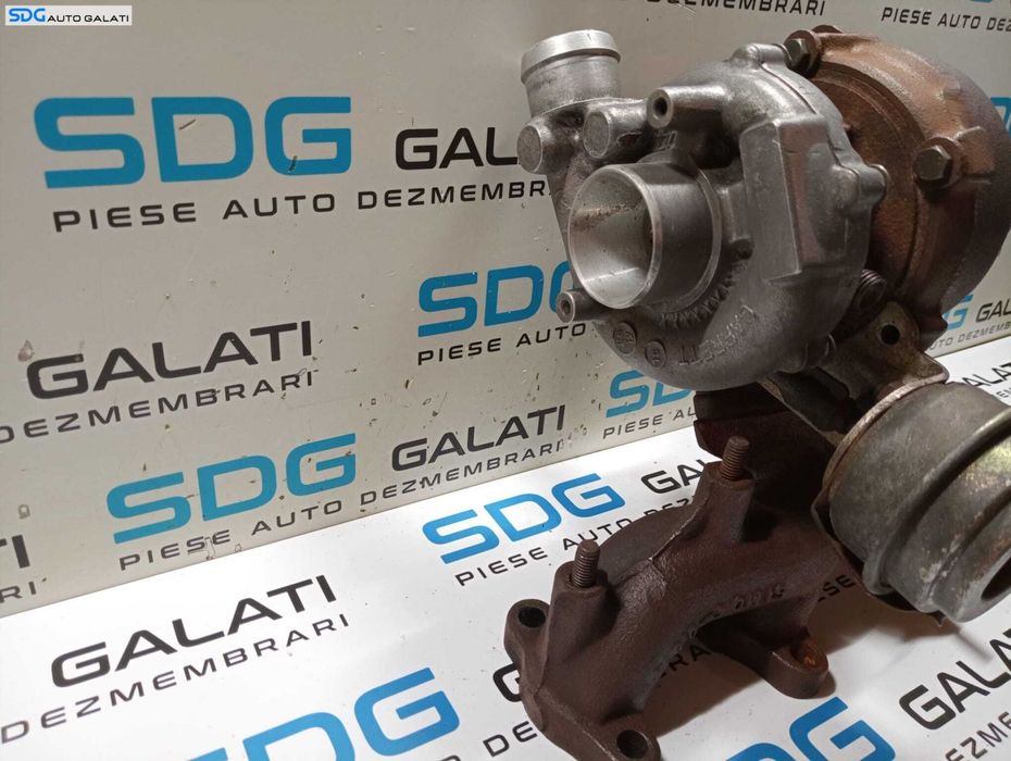 Turbo Turbina Turbosuflanta Paleti Atinsi Audi A4 B5 1.9 TDI AFN AHH AVG 1997 - 2000 Cod 028145702H [M6179]