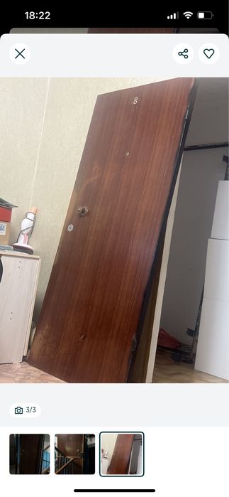 Дверь входная железная