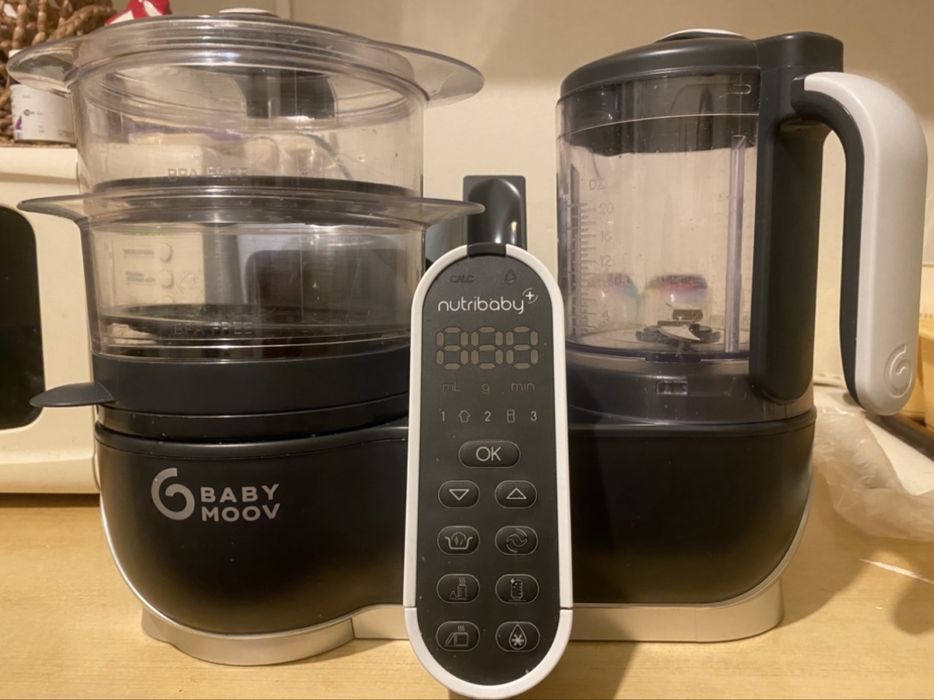 Babymoov NutriBaby+ Aparat de gãtit cu aburi pentru diversificare