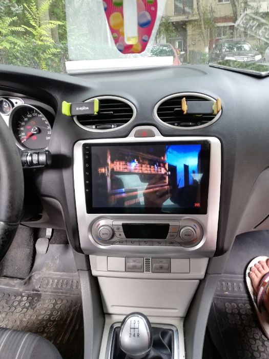 Navigatie Android Ford Focus 2 Waze YouTube WiFi GPS USB