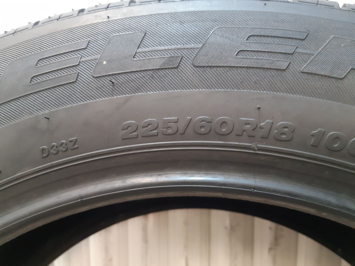 225/60/18  1xBRIDGESTONE  100W   DOT  1318  6,23MM