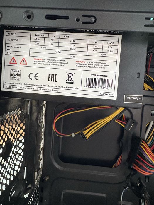 Vand caracasa pc gaming + sursa