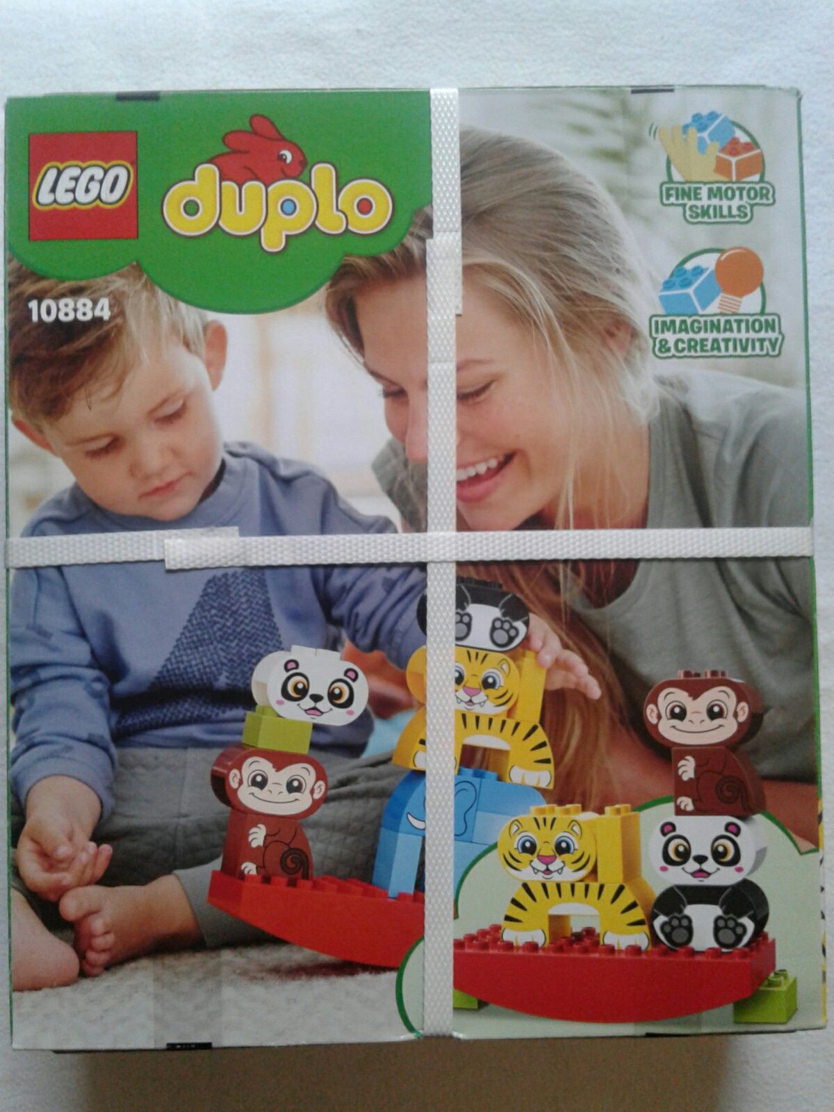 Hai la joaca Lego Duplo 10884 - Balansoar animalute jungla, nou,sigili