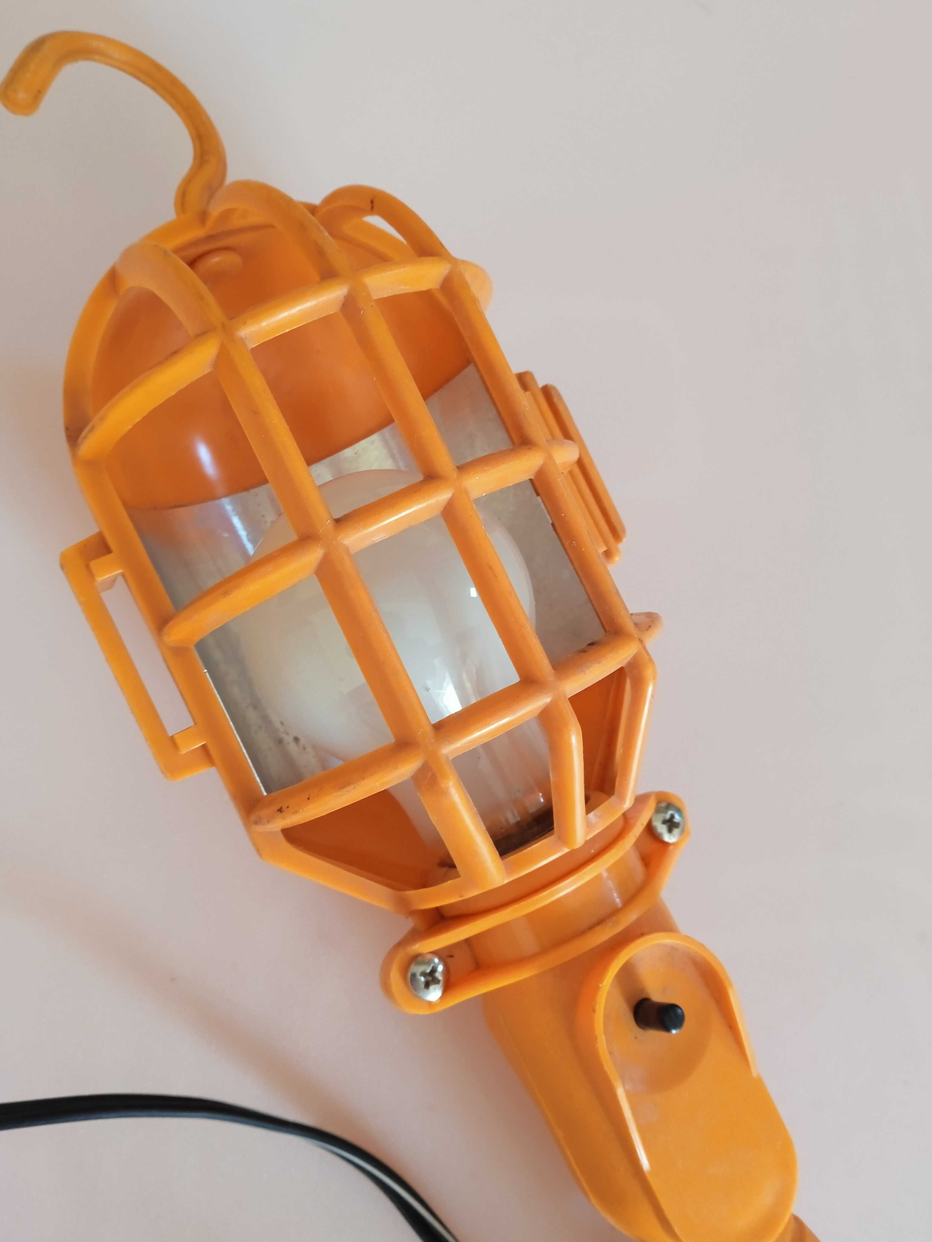 Лампа работна преносима и челна 12V