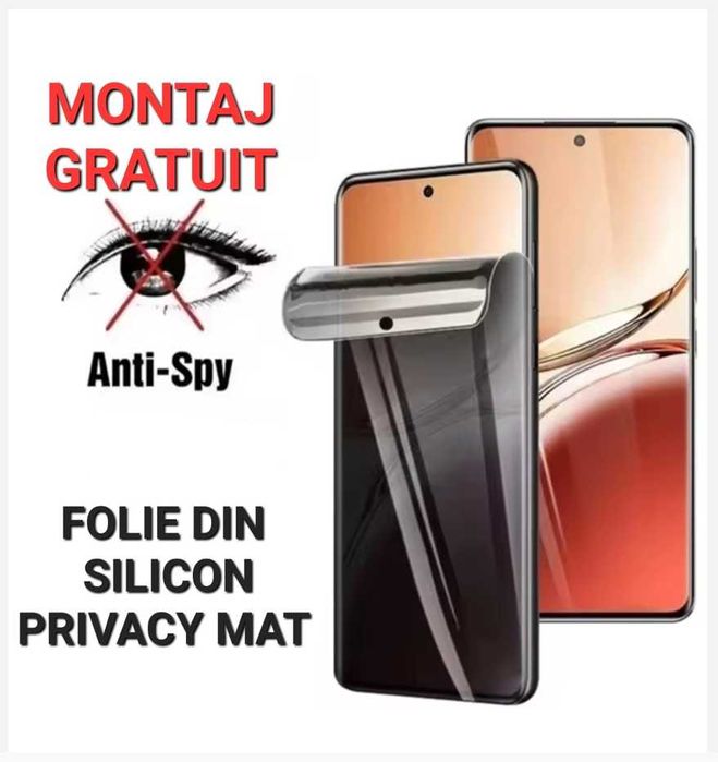 Folie Silicon Privacy Mata /Anti-Spy Samsung S21 S22 S23 S24 S25 Ultra