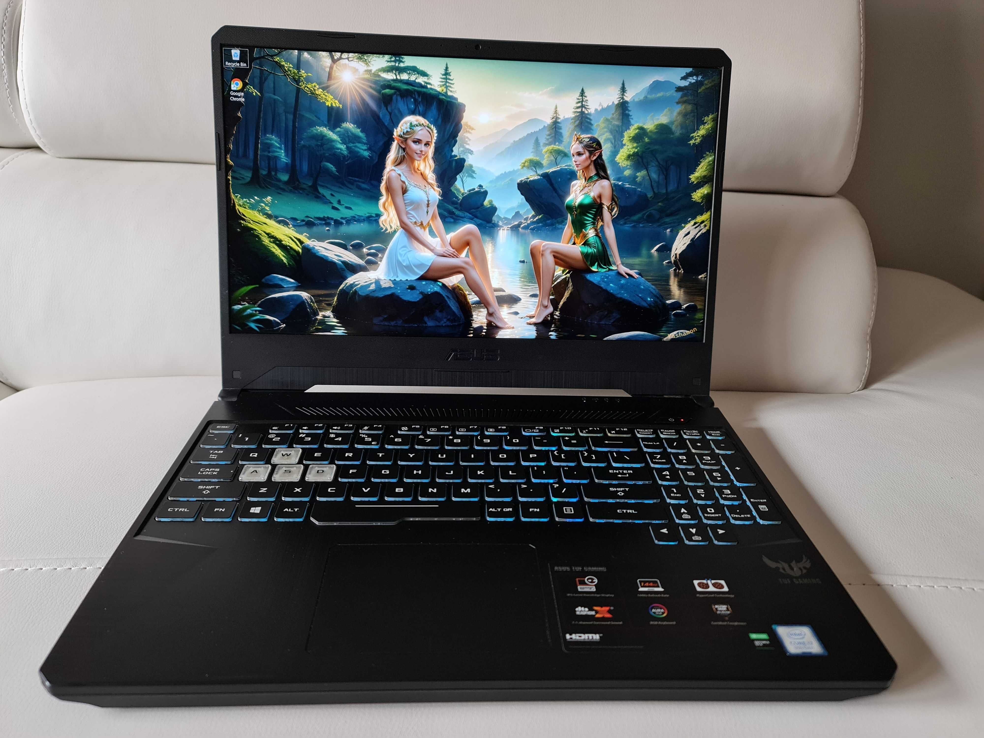 Laptop gaming Asus Tuf nou intel core i7-9750H ,video GTX 1650