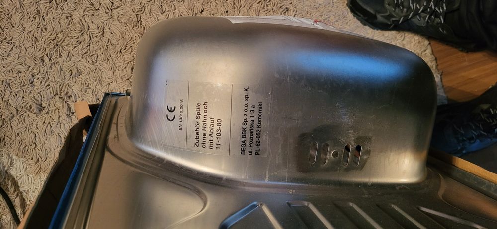 Ghiuveta bucătărie inox nouă.