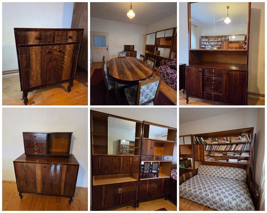 Set mobila lemn masiv