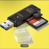 Stick USB cititor SD card
