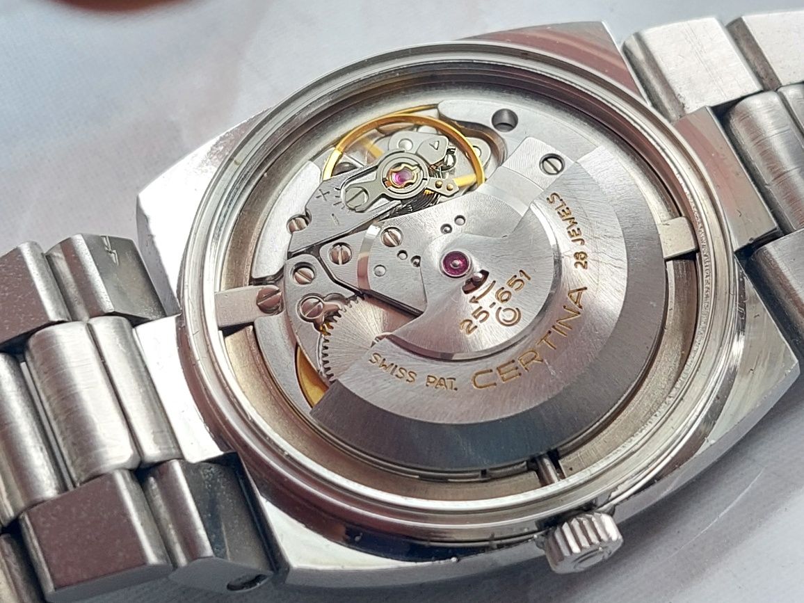 Ceas Certina Blue Ribon automatic cal. 25-651, colectie vintage