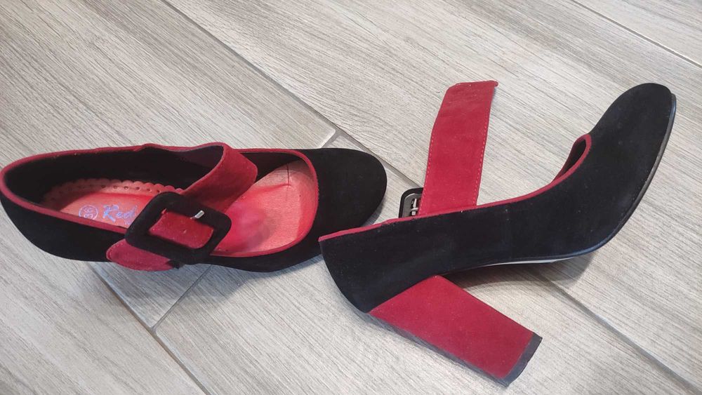 Pantofi dama eleganti, piele intoarsa, marime 36, 37