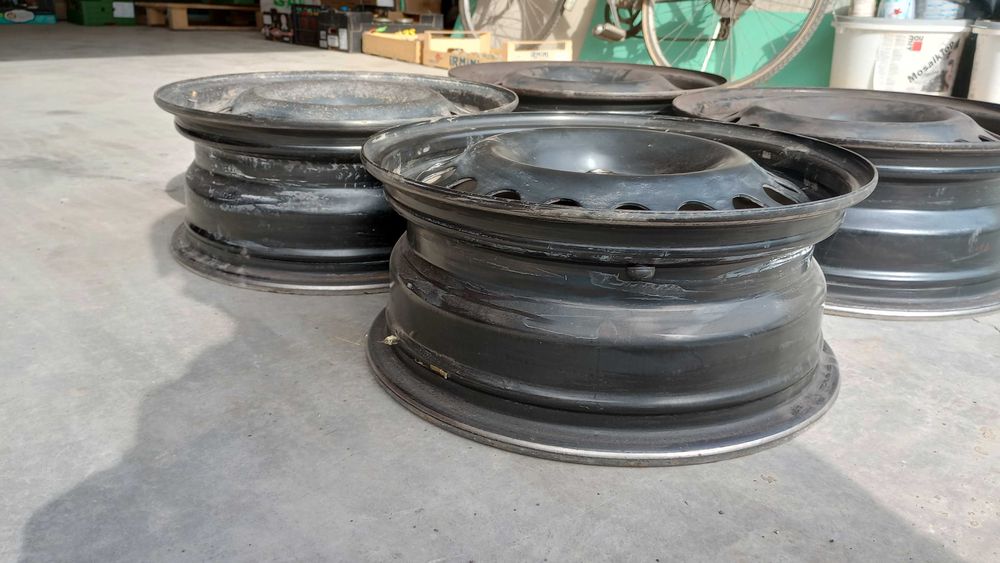 Стоманени джанти GM 15" , комплект 4 броя