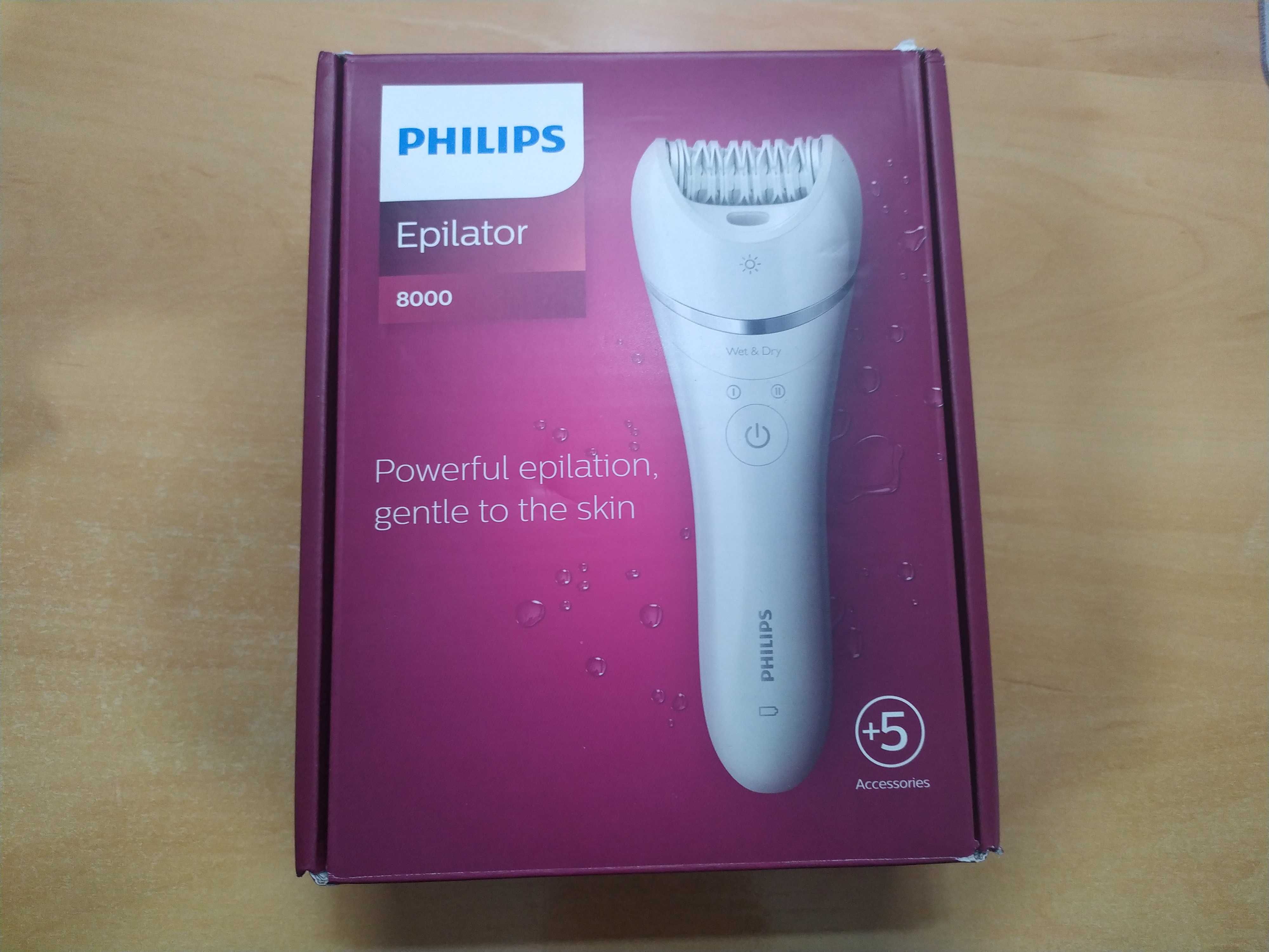 Продам новый Philips эпилятор BRE710/00 от аккумулятора