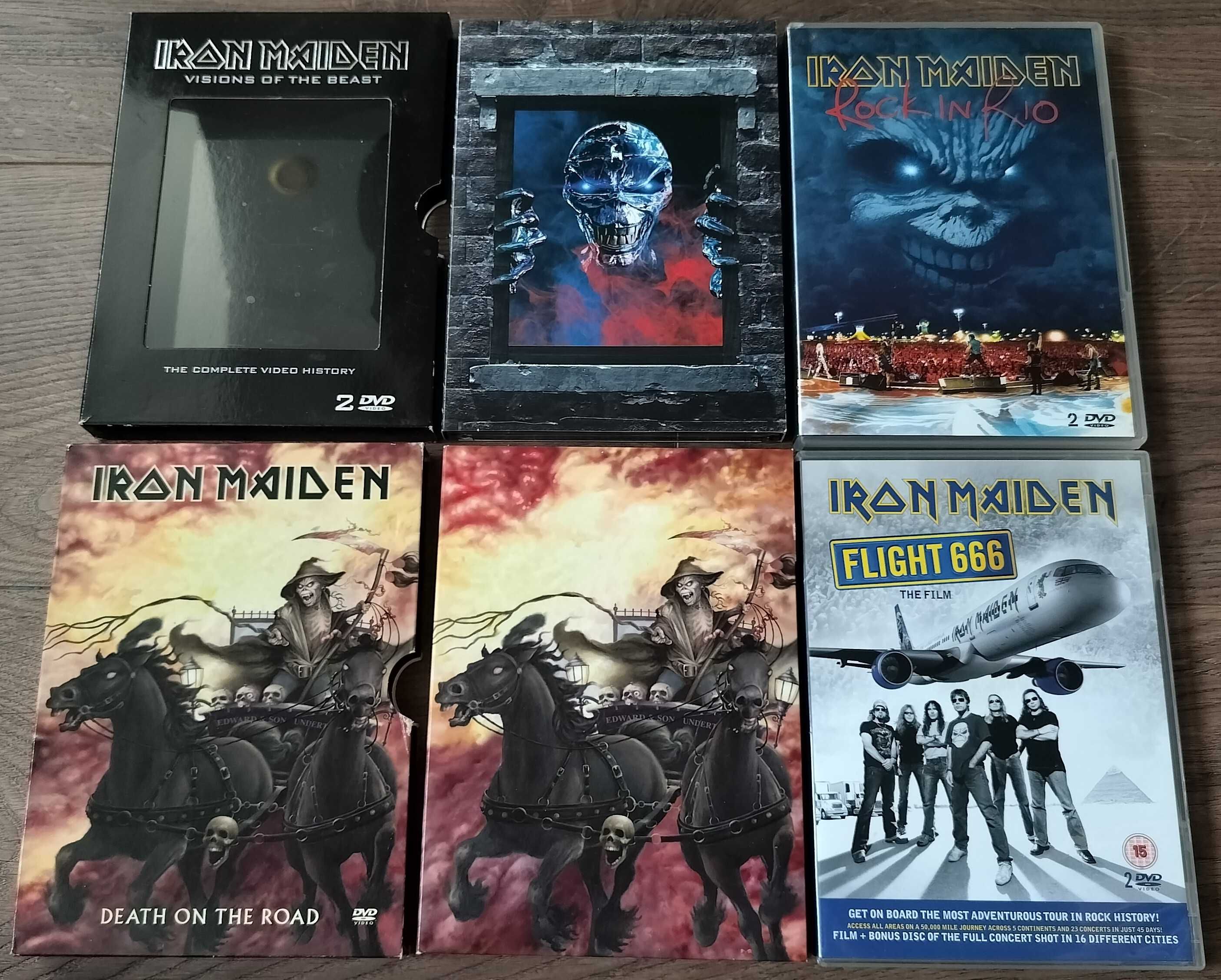 DVD-uri Iron Maiden, box set AC/DC, Primal Fear, Dream Theater