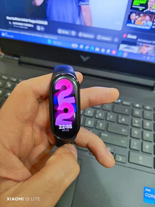 Mi fitness braslet global versiya qora rang