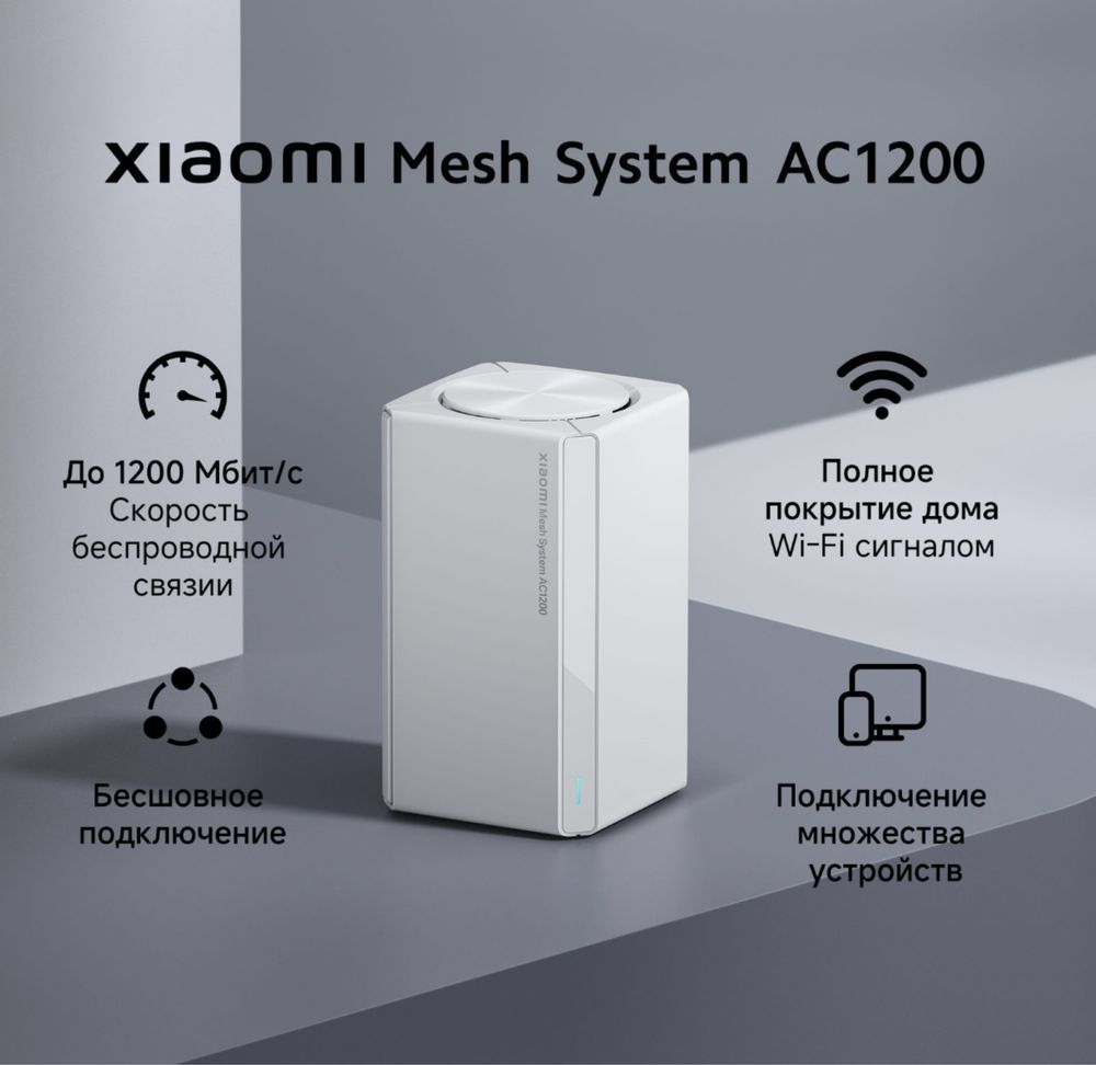 Xiaomi mesh wifi роутер ac1200
