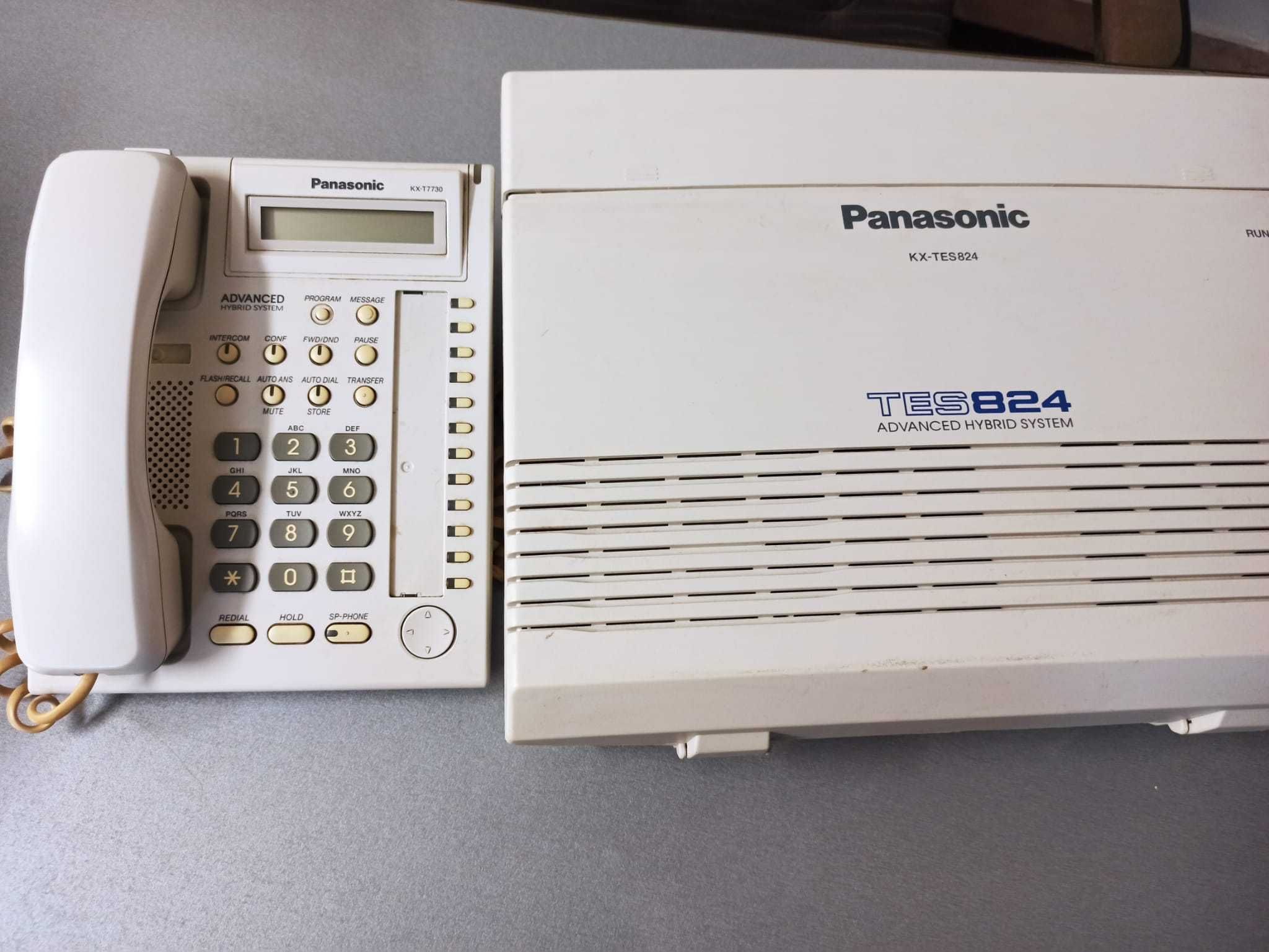 Kit Centrala telefonica Panasonic TES824 + Consola KX-T7730