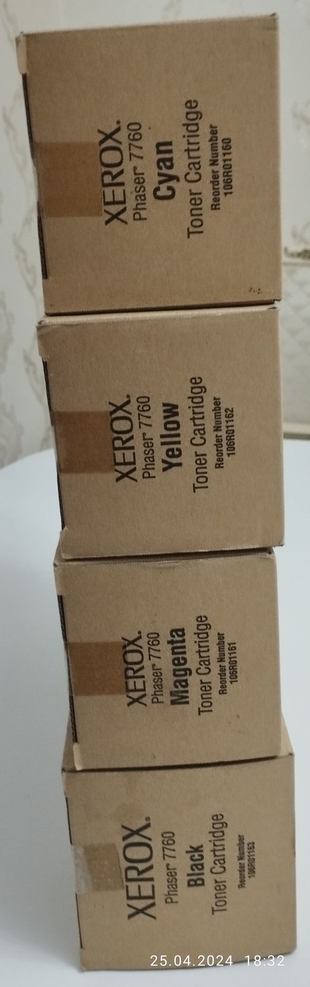 Тонер картридж Xerox Phaser 7760