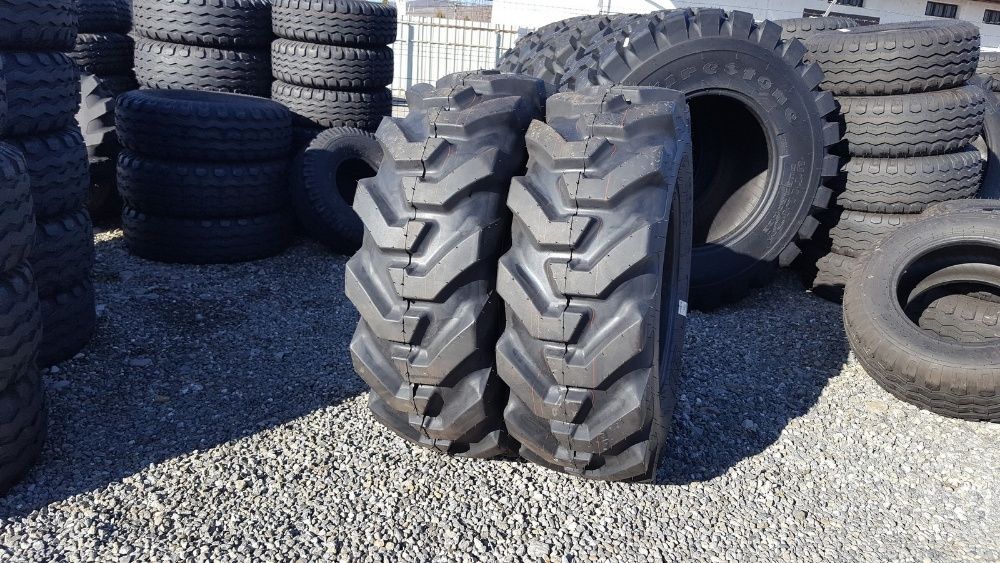 12.5/80-18 Cauciucuri noi pentru buldo fata marca BKT cu 12 pliuri R18