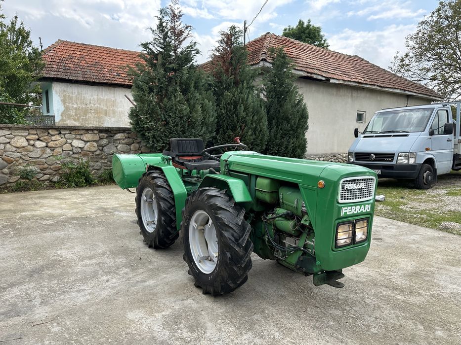 Motocultor tractoras 4x4 diesel Ferrari 2 pistoane