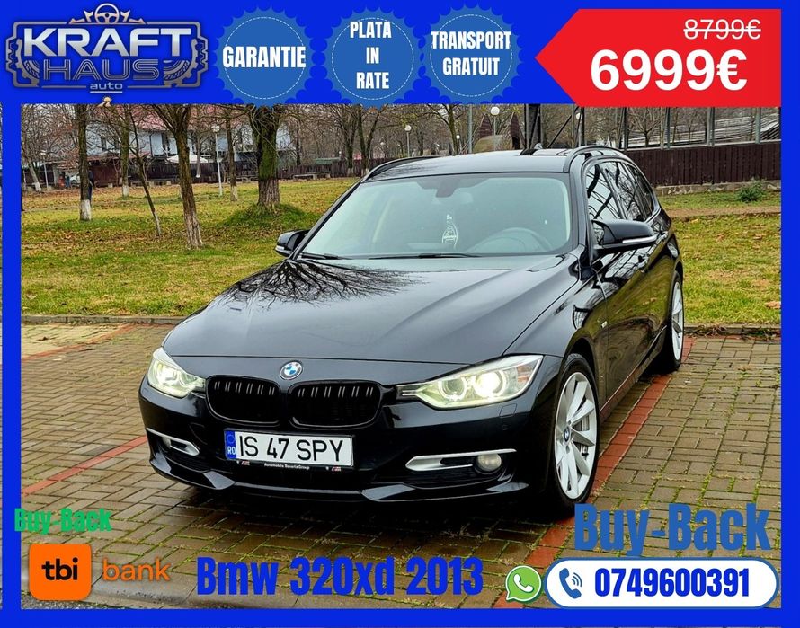Bmw 320xd 2013 rate tbi fara avans
Km 270.000
Sport
Elegan