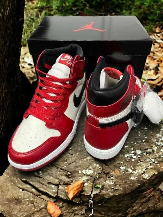 Adidasi Jordan 1 High Chicago Red