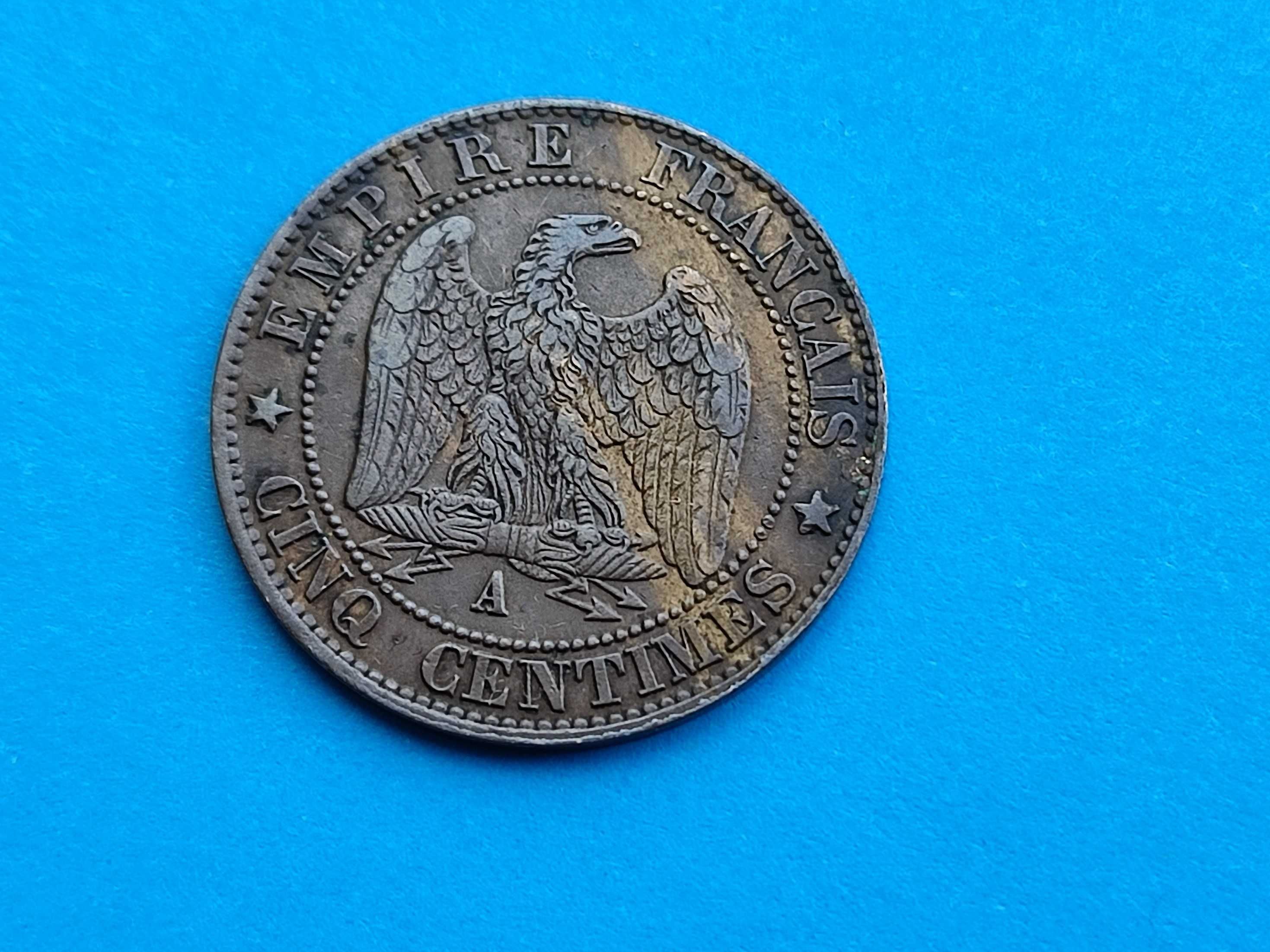 5 Centimes 1865 Franta-RAR!
