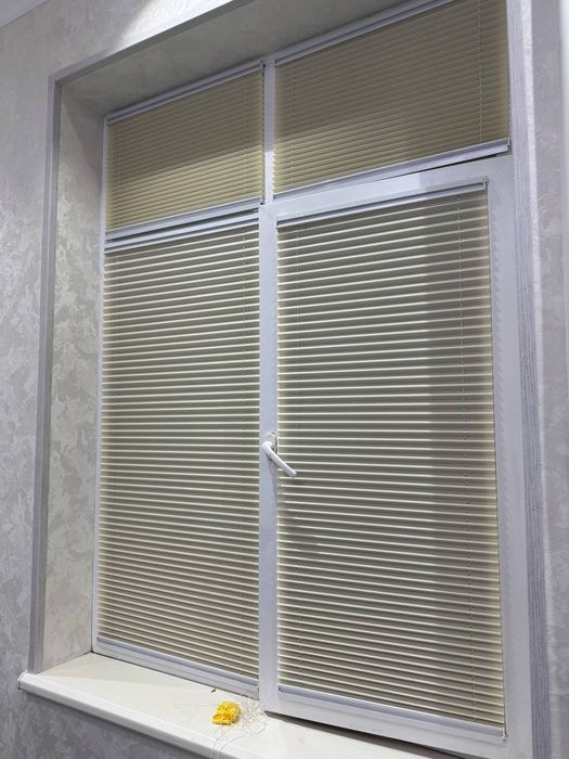 Жалюзи акфа ромлар учун плиссе жалюзилари оптом нархларда