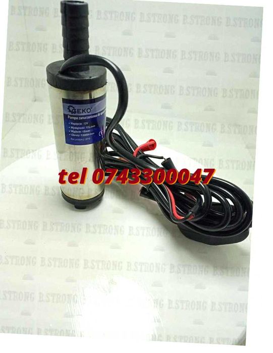 Pompa Submersibila motorinauleiapaantigelvin 12v