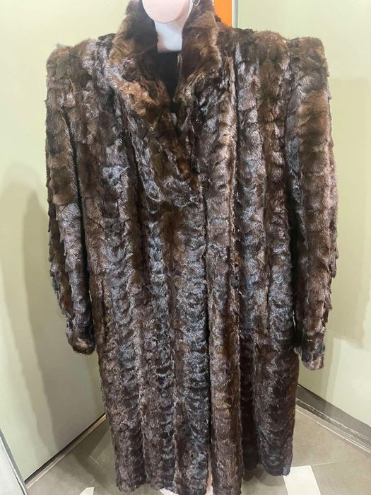 Палто от естествен косъм- визон