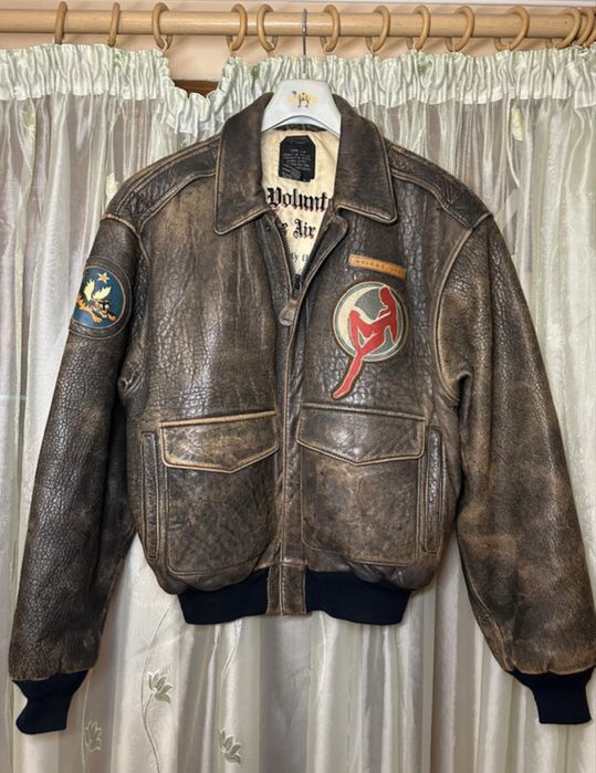 Geaca de piele Avirex Old Leather Flight Jacket