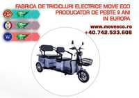 Triciclu electric persoane 2 locuri P1-00 EEC