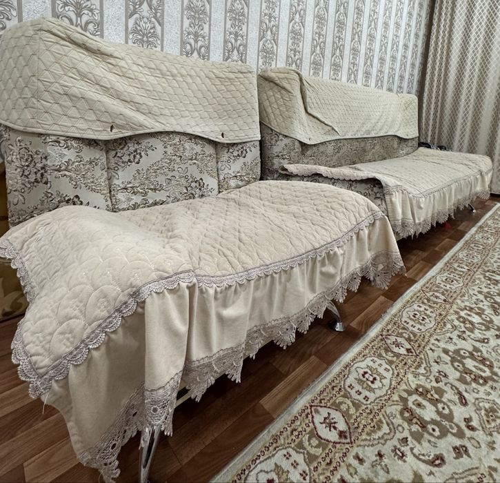 1+2 (диван +2 кресла) чехлы в подарок