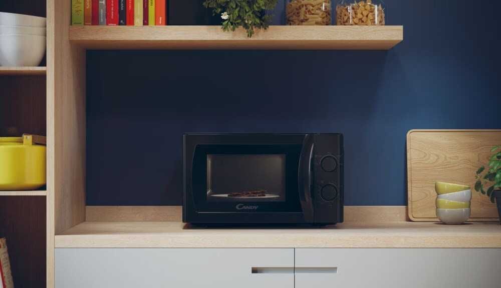 Нова микровълнова фурна Candy CMW20SMB Idea 20 л черна