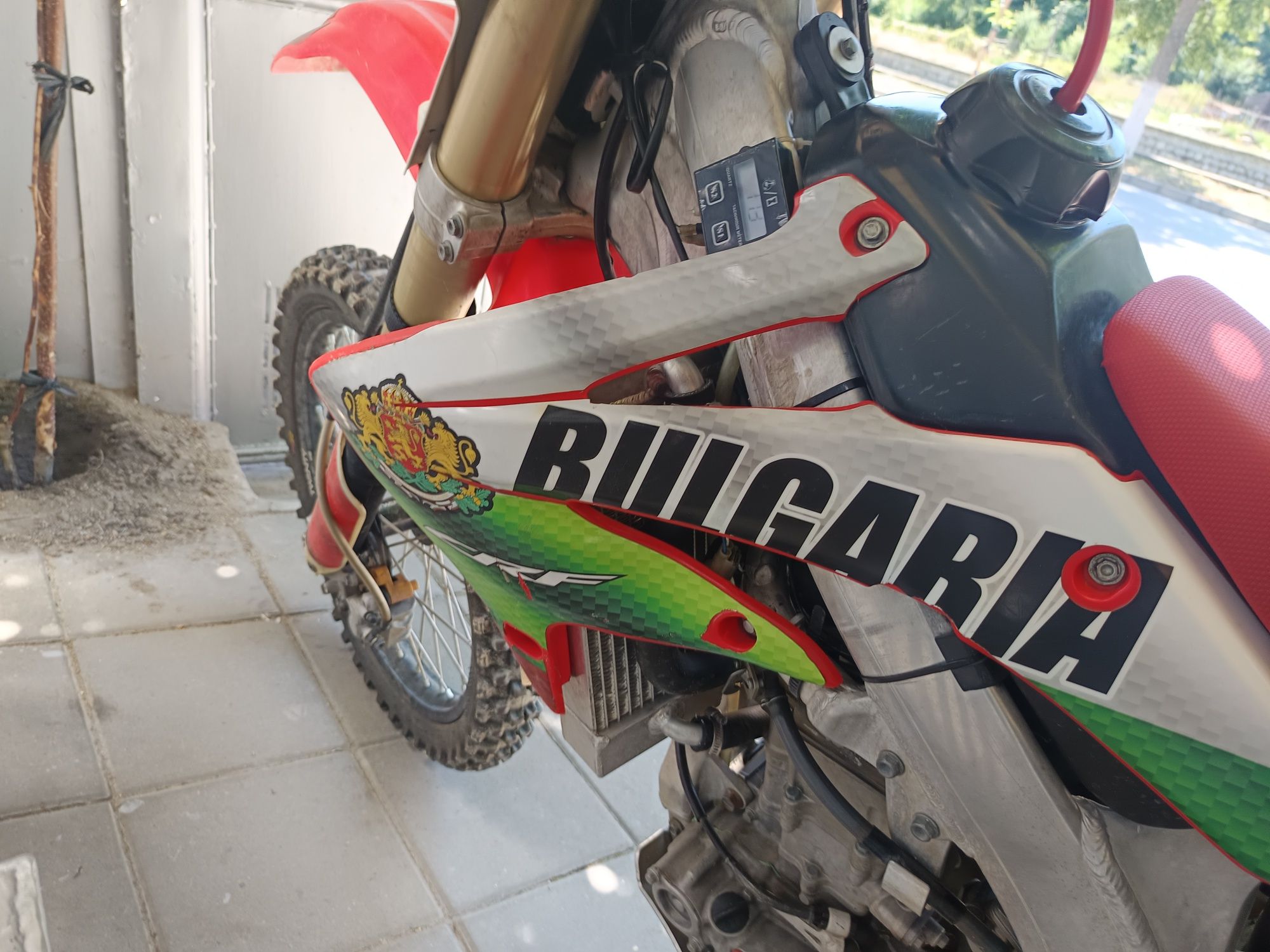 Комплект пластмаси и капак статор за CRF 450 R 2007