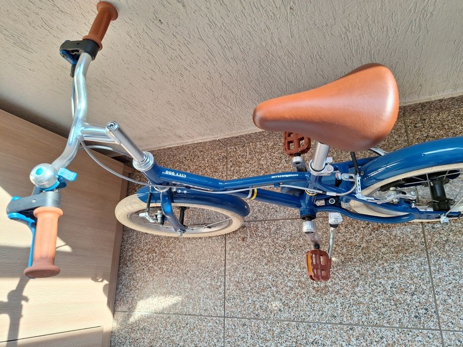 bicicleta b-twin 16 inch aluminiu usoara