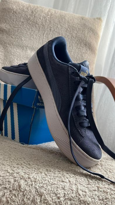 Puma Sneakers 38, Vikky Platform Bleumarin
