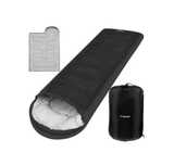 Sac dormit camping 2 in 1, husa inclusa, antialergic, impermeabil