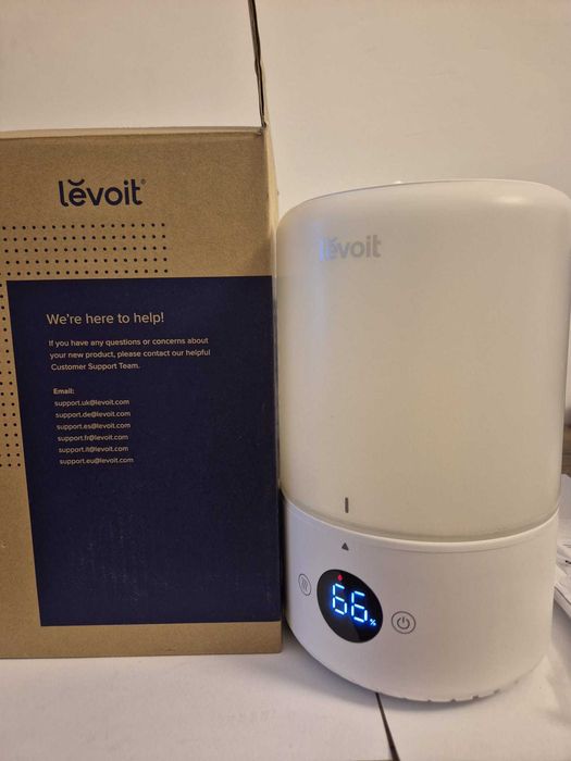 Umidificator Levoit Dual 200 Smart,  WI-FI, 24 W, alb