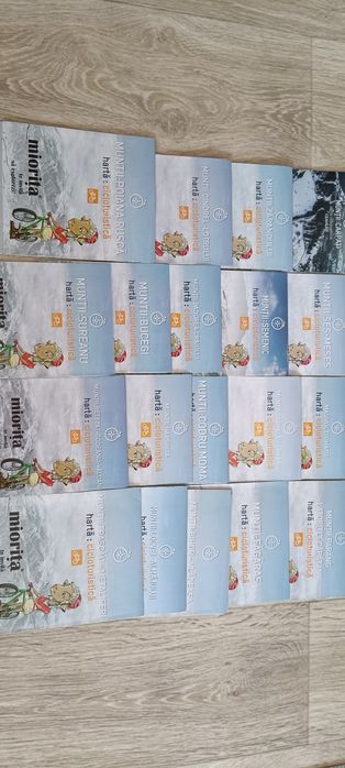 Vand set de 19 harti cicloturistice