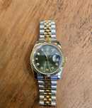 Rolex datejust green