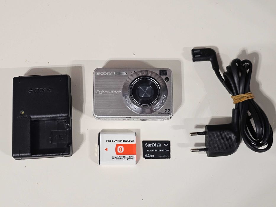 Aparat foto digital compact Sony DSC W120 7.2MP 4xZoom