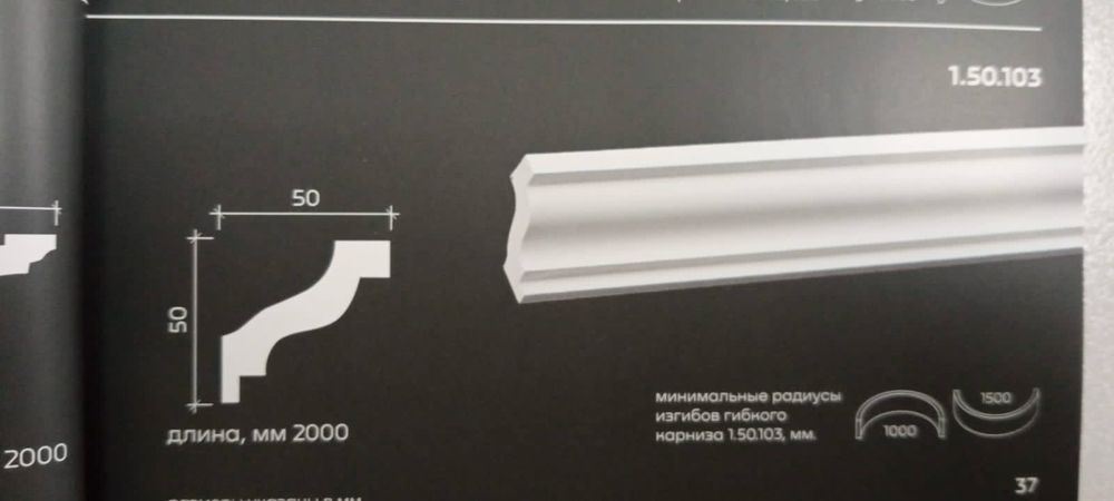 Карниз ( галтели )