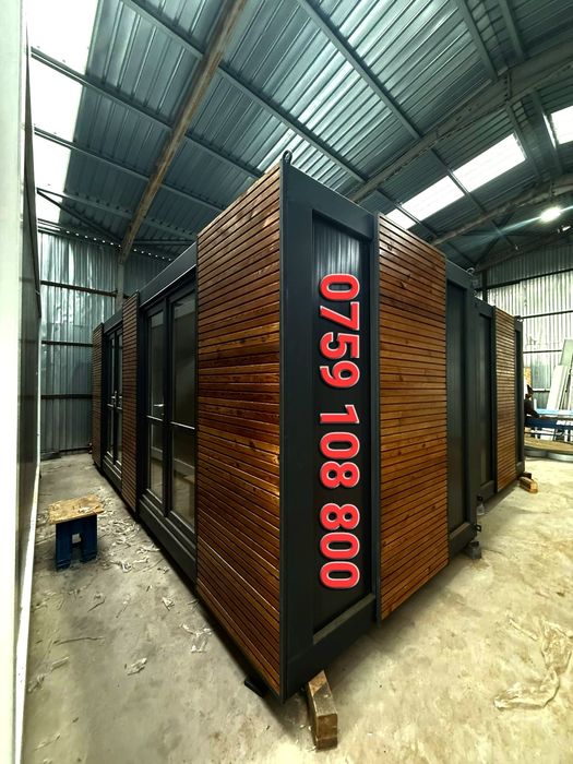 Producător Containere Modulare tip vitrină Birou locuit sanitare Pază