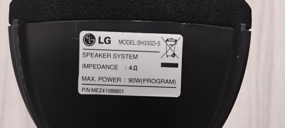 Speakers sistem LG