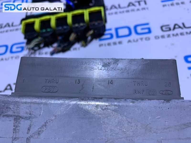 Kit Pornire ECU Calculator Motor Cip Cheie si Imobilizator Ford Focus 1 1.8 TDDI 1998 - 2004 Cod 2S41-12A650-DA F5SB-14A624-AA [L4774]